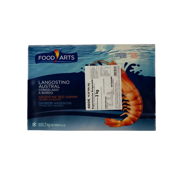 Crevete 10/20 cu cap rosii "Argentina" (2kg)