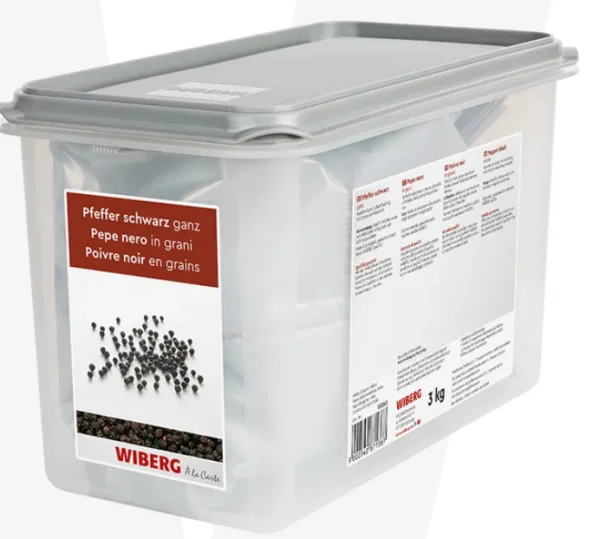 Condiment piper negru boabe (3 kg)