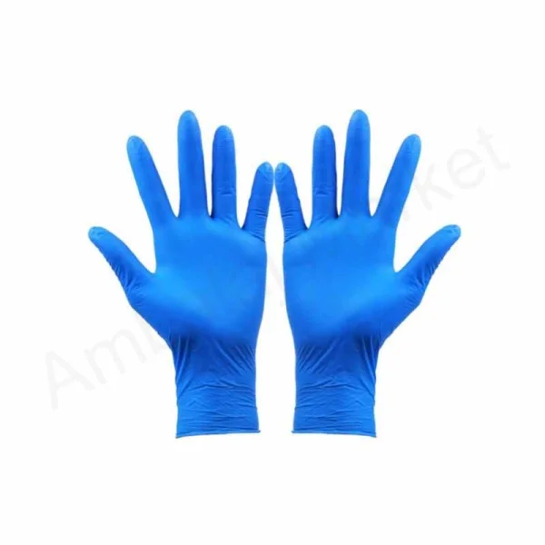 Manusi din Nitril f/talc albastre M (100 buc)