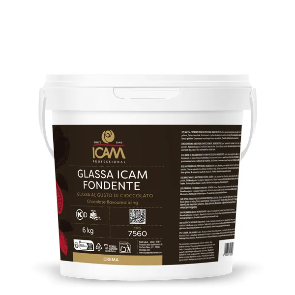 Ciocolata neagra glazură (6 kg)