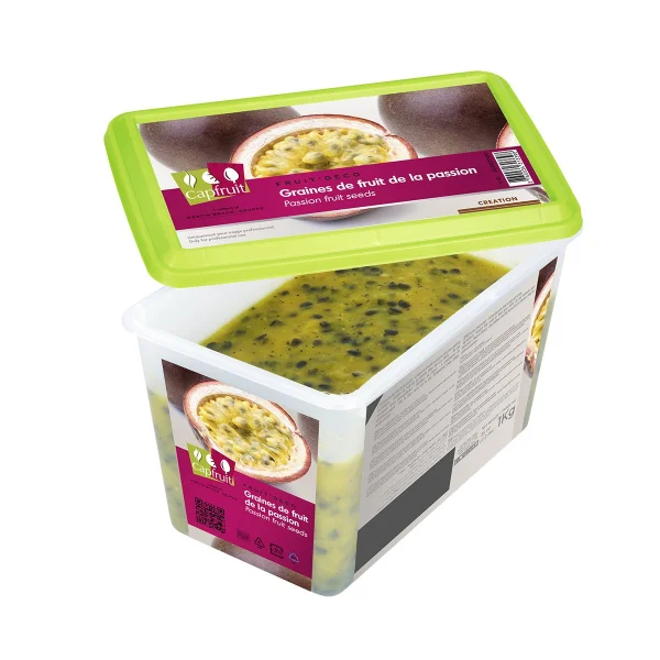 Piure congelat de Fructul pasiunii (Maracuja cu seminte)  (1kg)