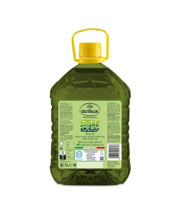 Ulei vegetal (Evoo 51%) Tuttolio  "Olitalia" (5L)