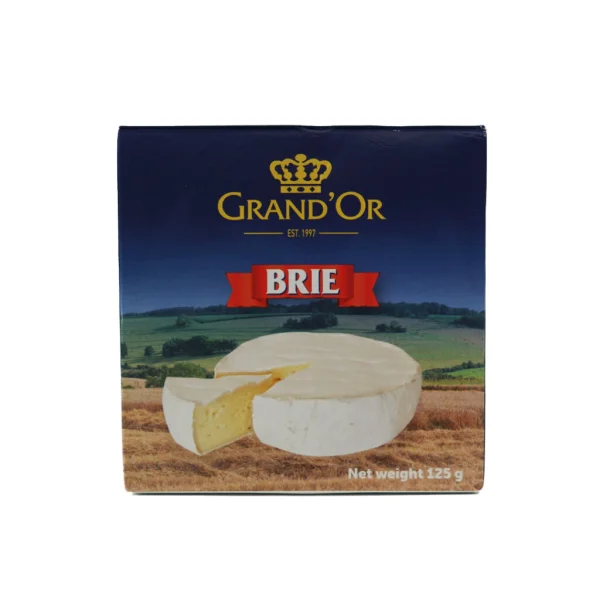 Brinza moale cu mucegai alb Brie 50 % Grand'Or (125 gr)