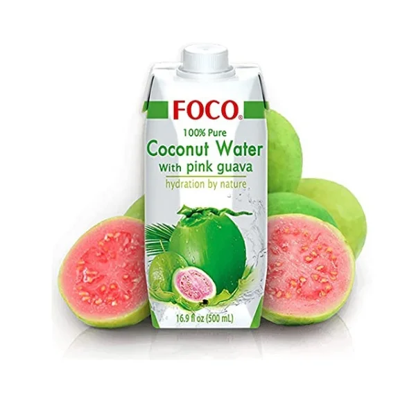 Apa de Cocos cu Guava "Foco" (500ml)