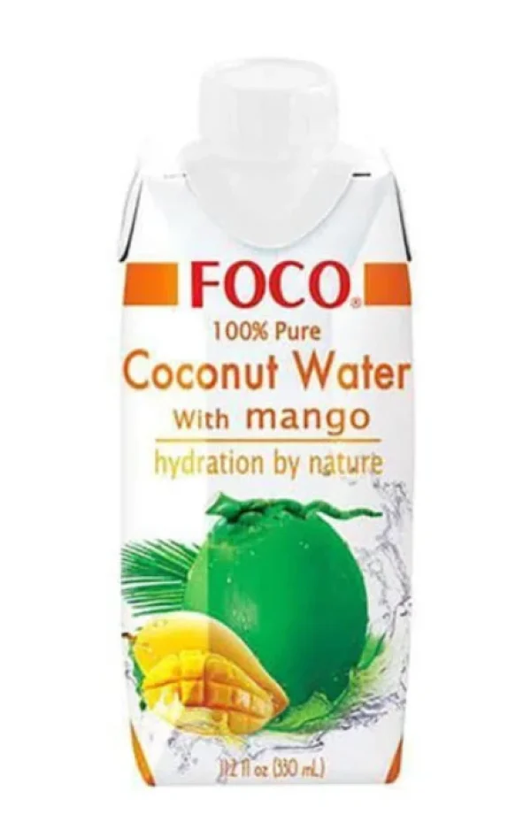 Apă de cocos cu Mango "Foco" (330ml)