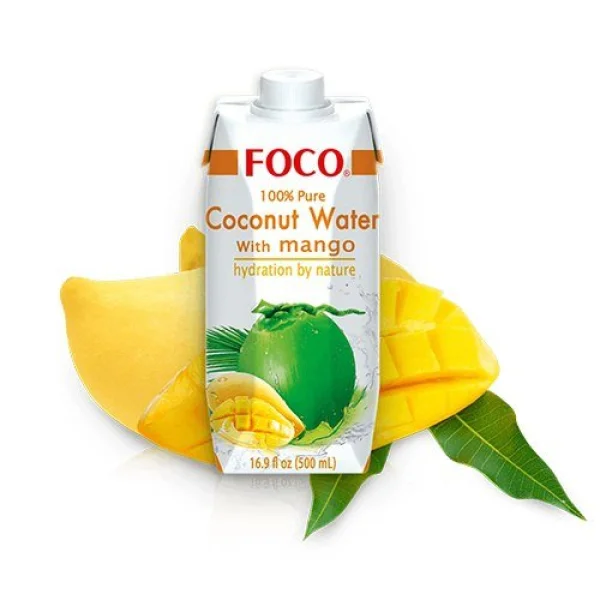 Apa de Cocos cu Mango "Foco" (500ml)