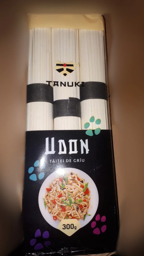 Fidea de griu UDON "Tanuki" (300gr)