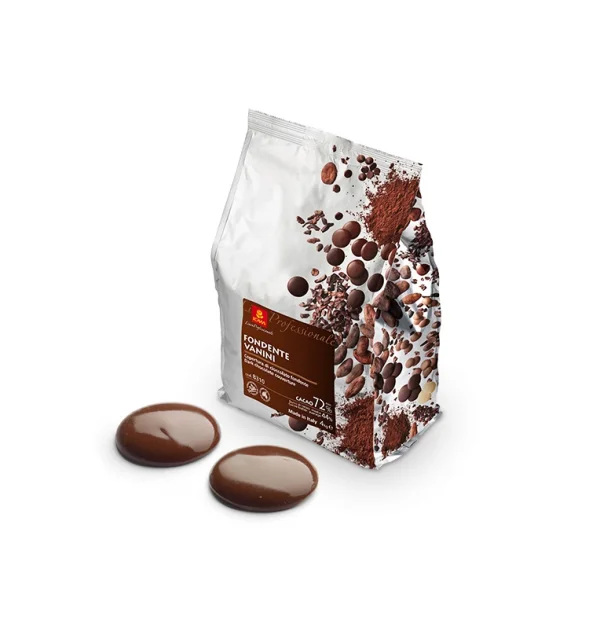 Ciocolata neagra Vanini  72%  (15kg)