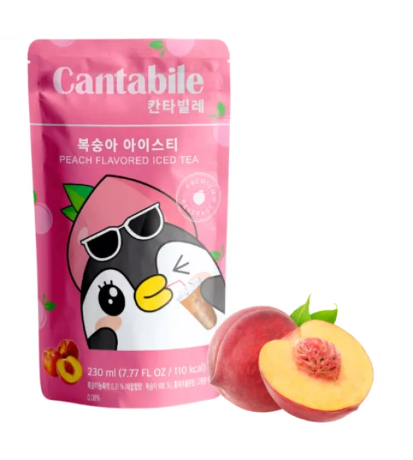 Bautura cu gust de piersici Cantabile (230 ml)