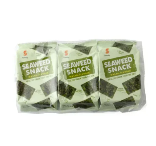 Alge Nori Snack Wassabi (4g * 3buc)