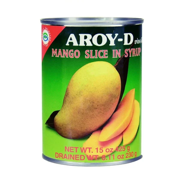 Mango felii in sirop "Aroy- D"  (425gr)