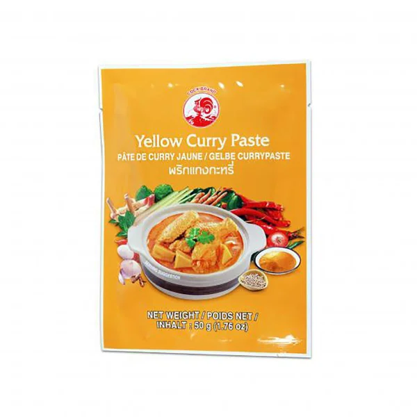 Pasta Curry Galbena Aroy-D (50gr)