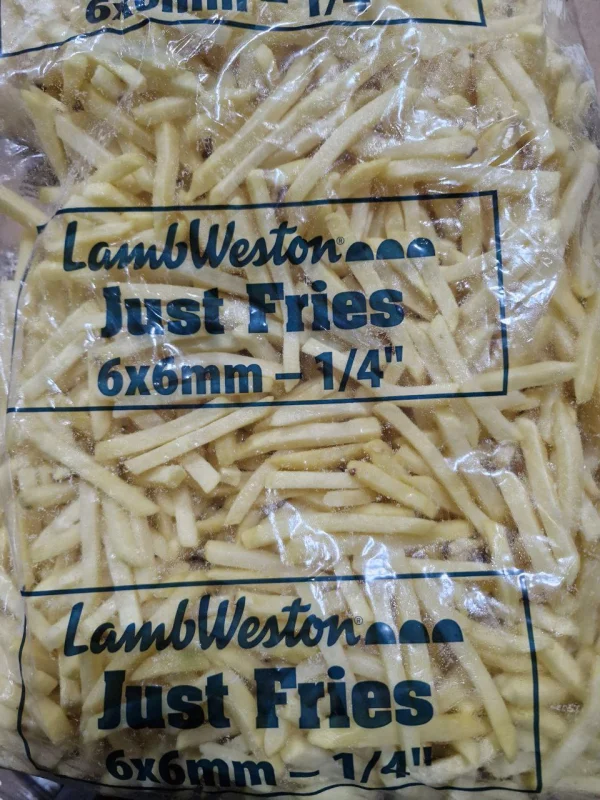 Cartofi pai 6/6 mm Just Fries  (2,5 kg)